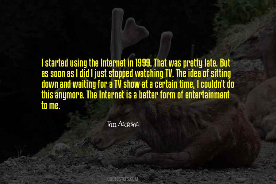 Quotes About Tv Time #470400