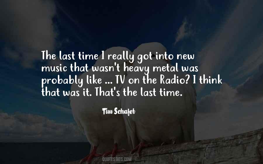 Quotes About Tv Time #762201
