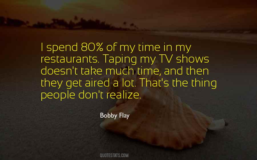Quotes About Tv Time #970420
