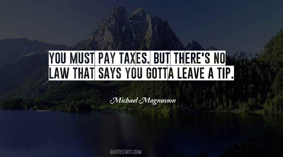 Pay Taxes Quotes #1237255