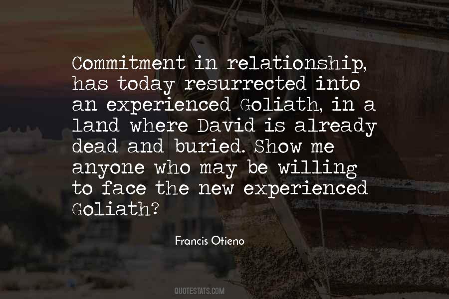 Commitment In Relationship Quotes #270826