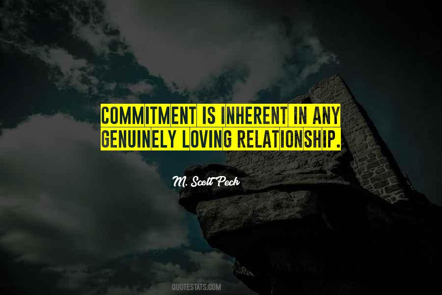 Commitment In Relationship Quotes #334631