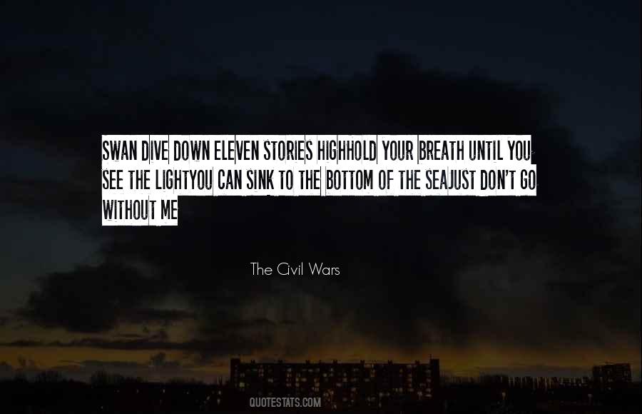 Dive Into The Sea Quotes #186498
