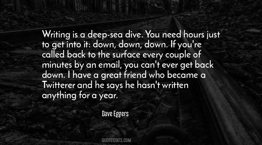 Dive Into The Sea Quotes #939008