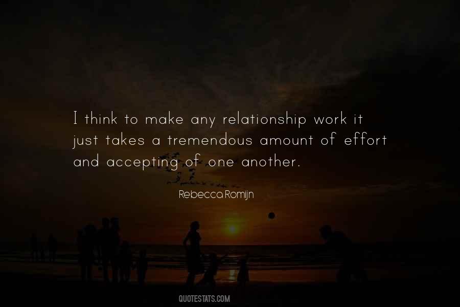 Relationship Work Quotes #1572847