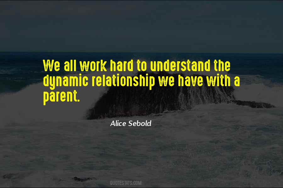 Relationship Work Quotes #950416