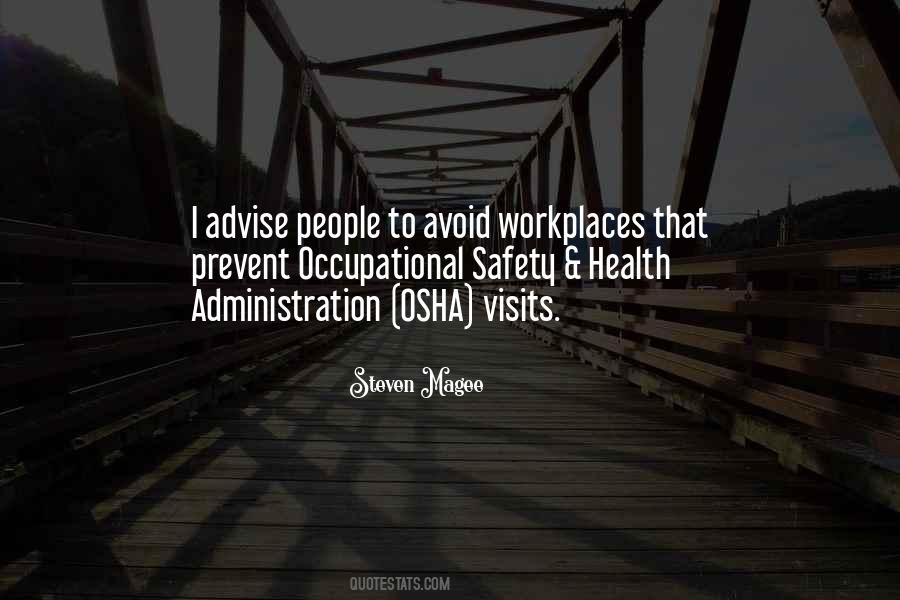 Safety Health Quotes #847613