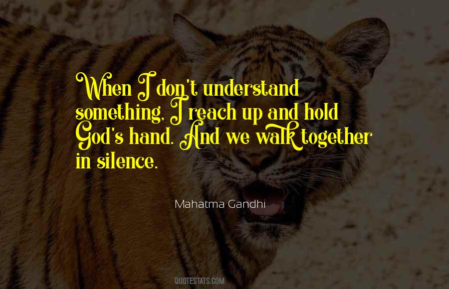 Together Hand In Hand Quotes #473091