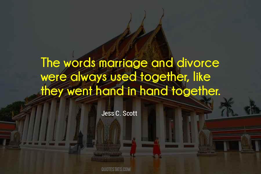 Together Hand In Hand Quotes #864145