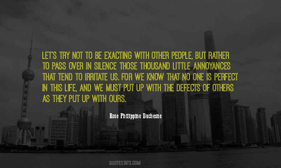 No Perfect People Quotes #85017