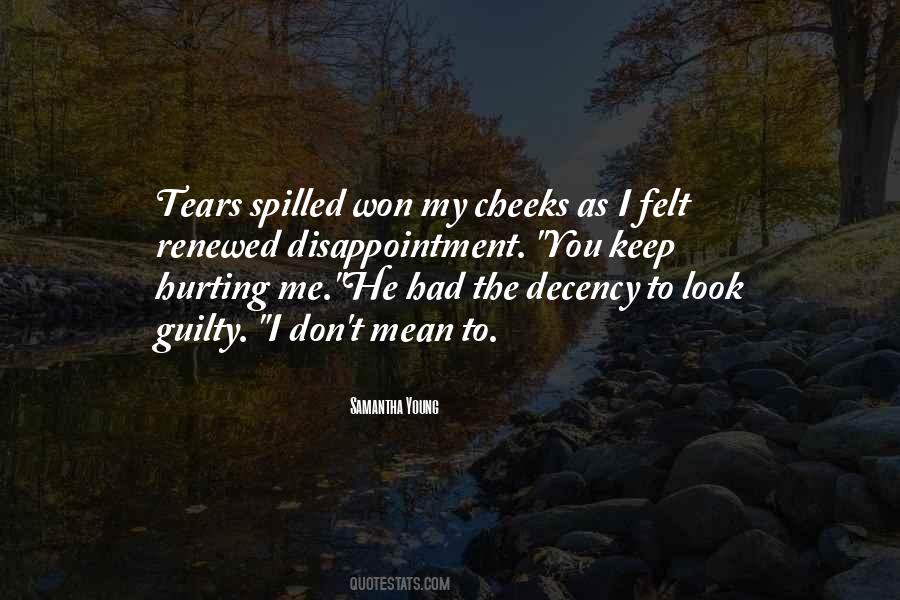 Felt Guilty Quotes #1308594