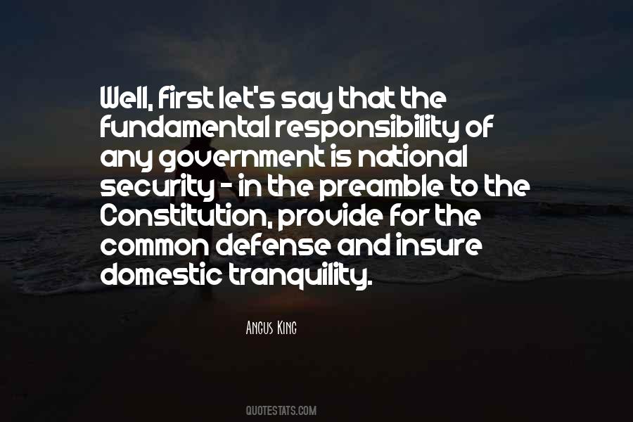 Quotes About The Preamble To The Constitution #1490933
