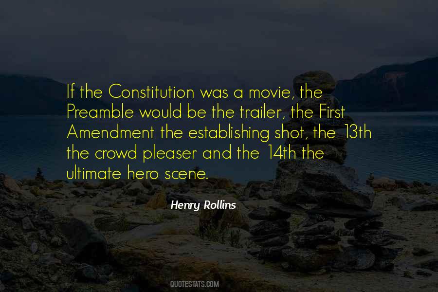 Quotes About The Preamble To The Constitution #1629658