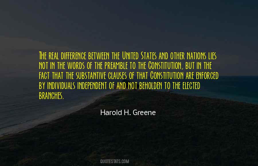 Quotes About The Preamble To The Constitution #728486