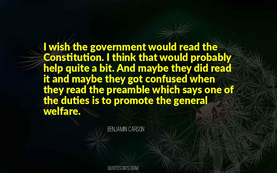 Quotes About The Preamble To The Constitution #743282