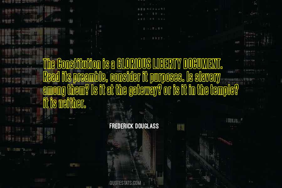 Quotes About The Preamble To The Constitution #960576