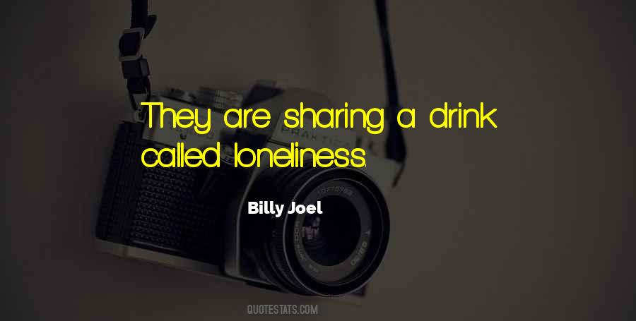 Sharing A Drink Quotes #1444148
