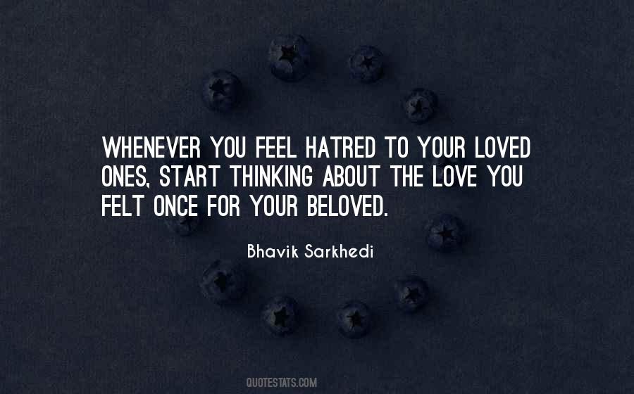 Felt Loved Quotes #390813