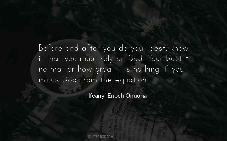 God Know Quotes #126046
