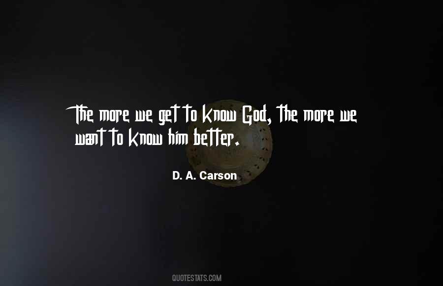 God Know Quotes #174956