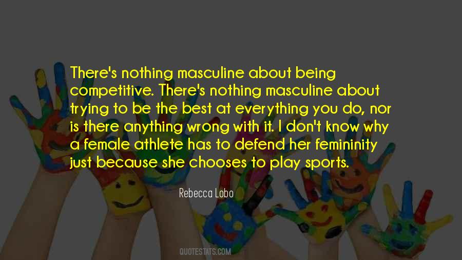 Female Athlete Quotes #1196109