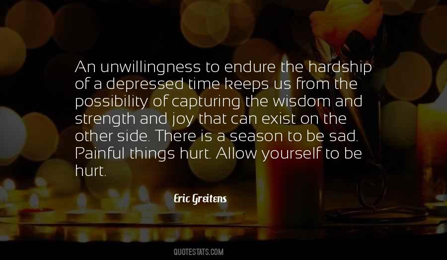 Hardship Strength Quotes #1261254