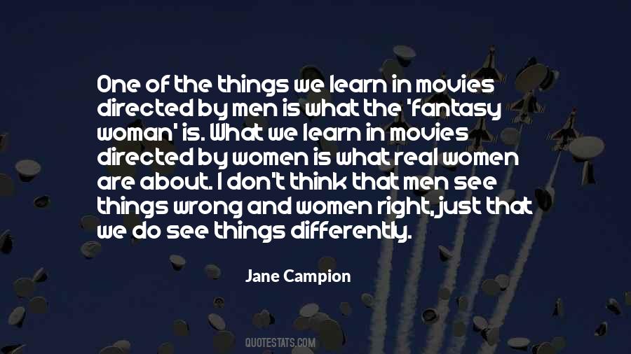 Think About Things Differently Quotes #1721893
