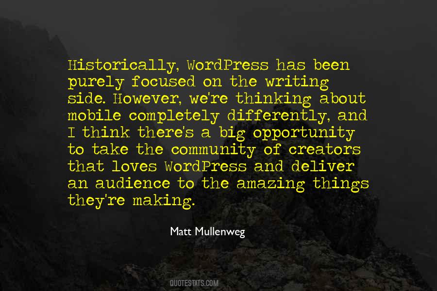 Think About Things Differently Quotes #842326