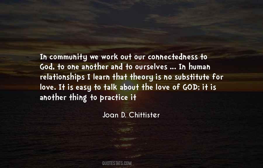 Our Love For One Another Quotes #1081053