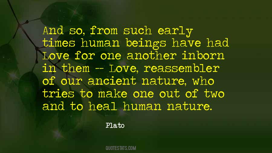 Our Love For One Another Quotes #1084164