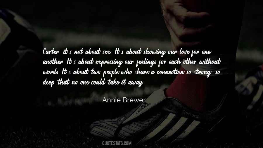Our Love For One Another Quotes #783147