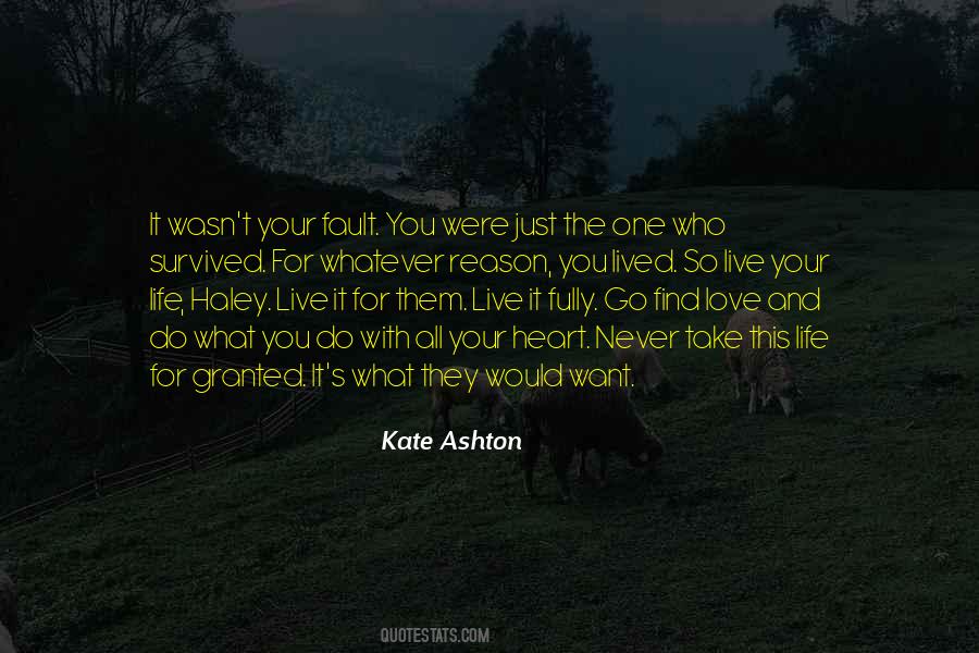 Never Your Fault Quotes #907041