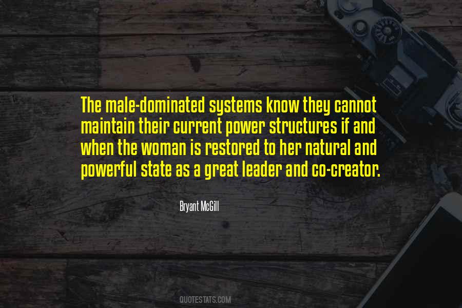 Female Dominated Quotes #806616
