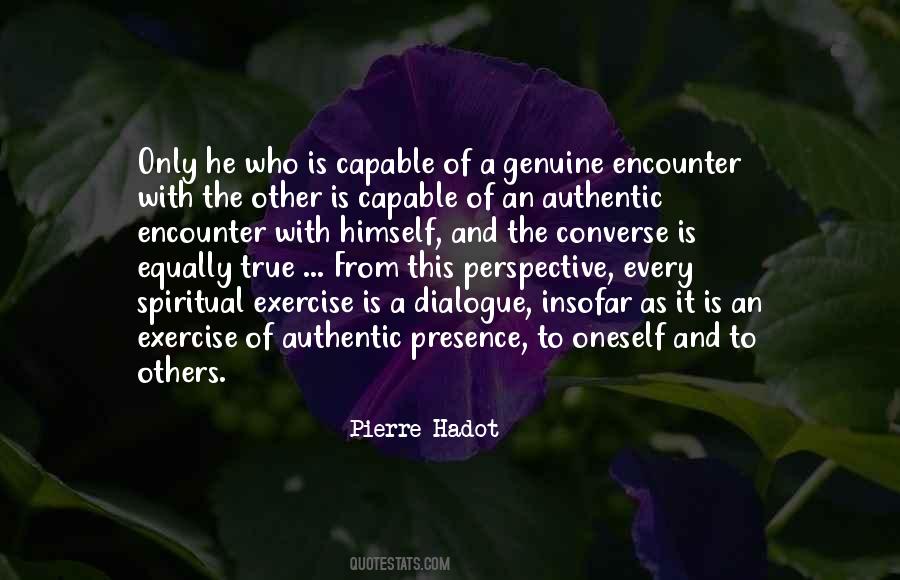 Authentic And Genuine Quotes #1603866