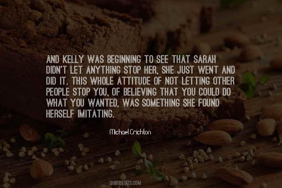 Stop Believing In Yourself Quotes #1546089