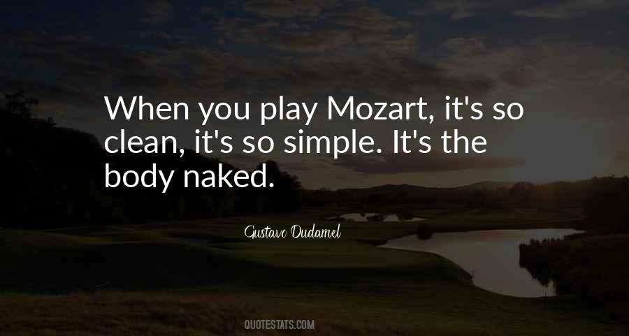 Simple Body Quotes #1039254