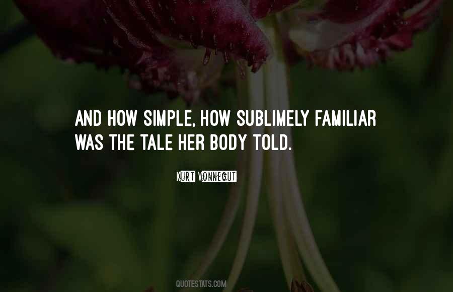 Simple Body Quotes #1172452