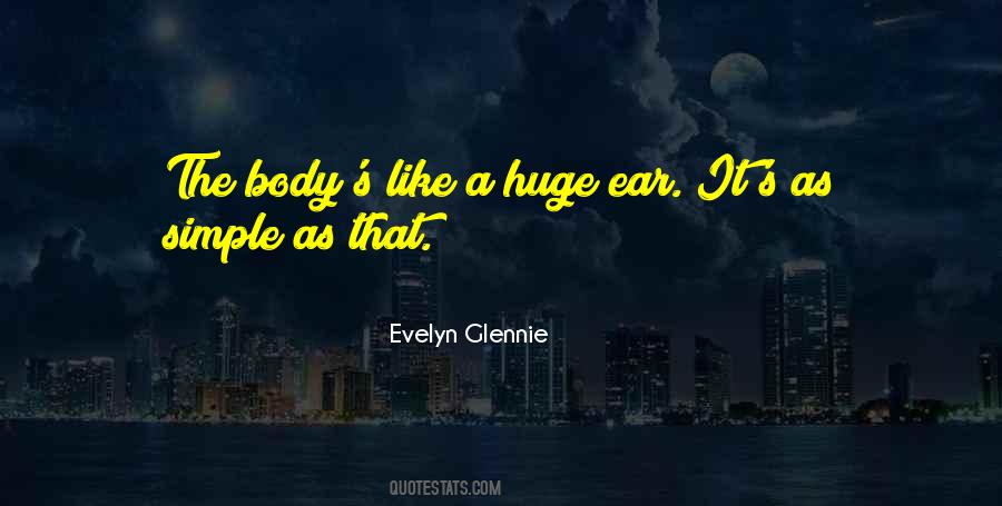 Simple Body Quotes #1746557