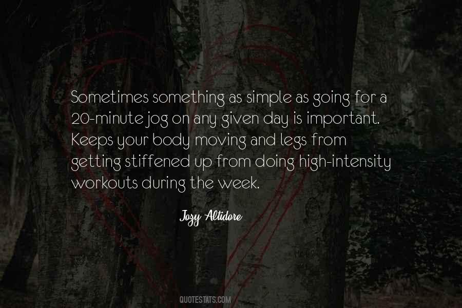 Simple Body Quotes #360340
