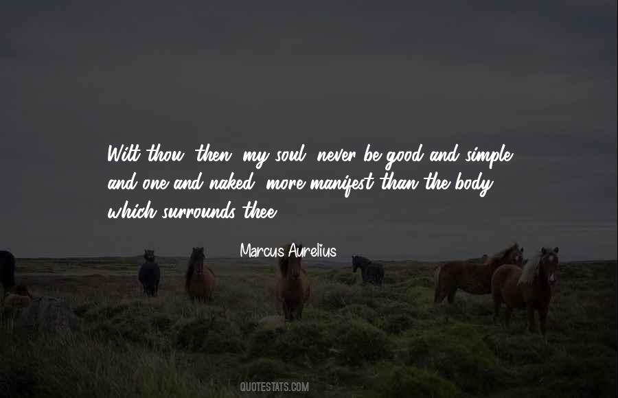 Simple Body Quotes #498030