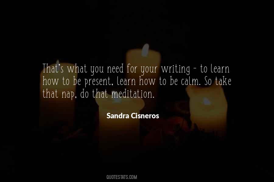How To Be Calm Quotes #1811469
