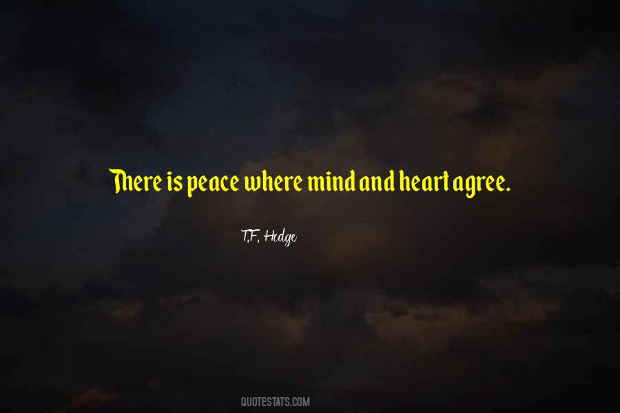 Where Is Peace Quotes #1280378