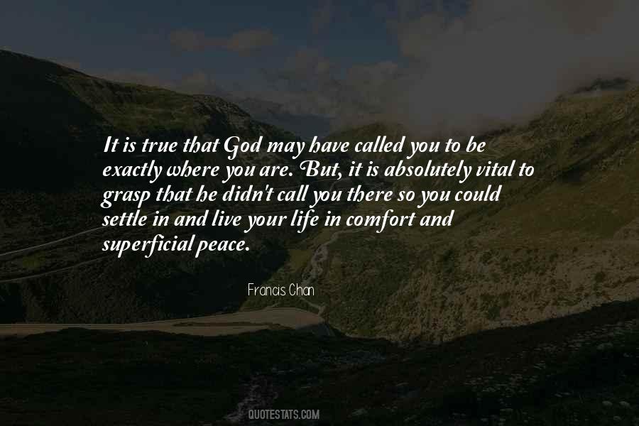 Where Is Peace Quotes #1392327