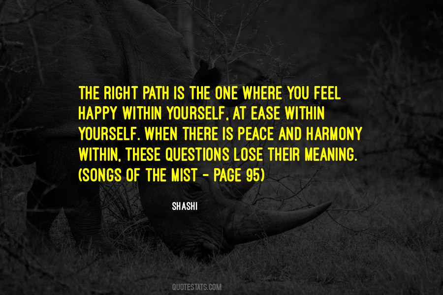 Where Is Peace Quotes #363856