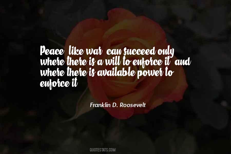Where Is Peace Quotes #495561