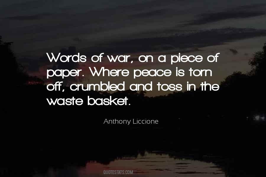 Where Is Peace Quotes #921789