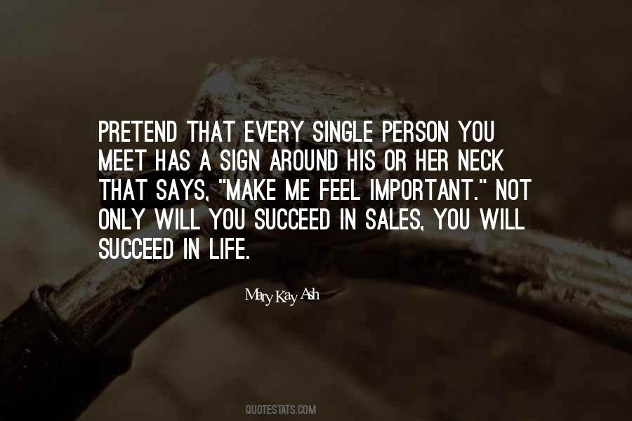 Sales Life Quotes #109395