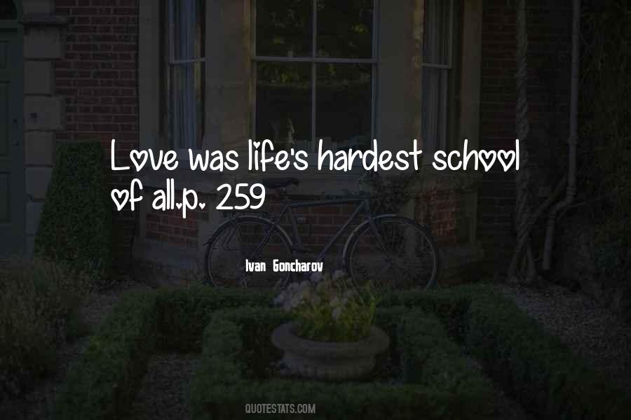 Sometimes The Hardest Things In Life Quotes #204185