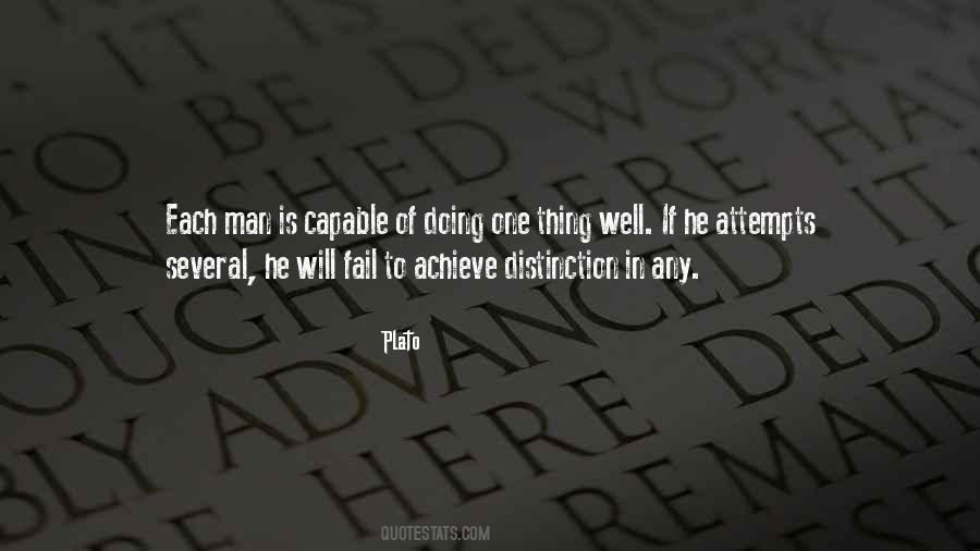 One Thing Well Quotes #733417