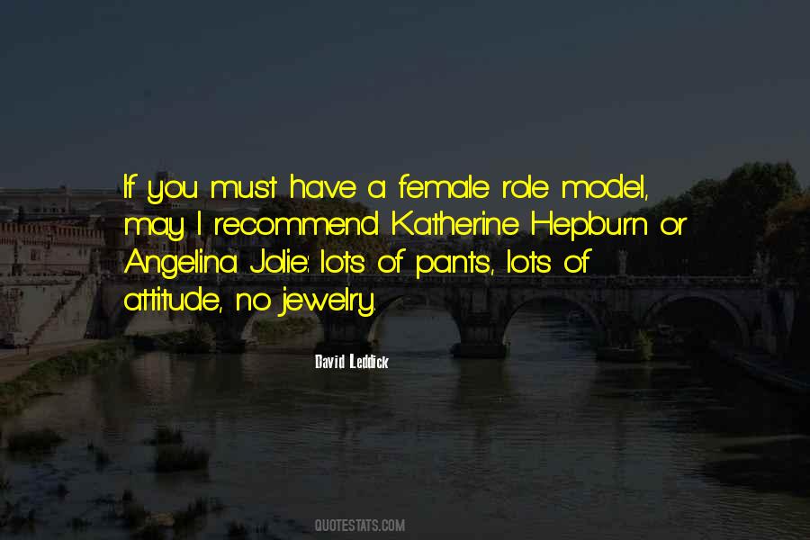 Female Role Model Quotes #259287